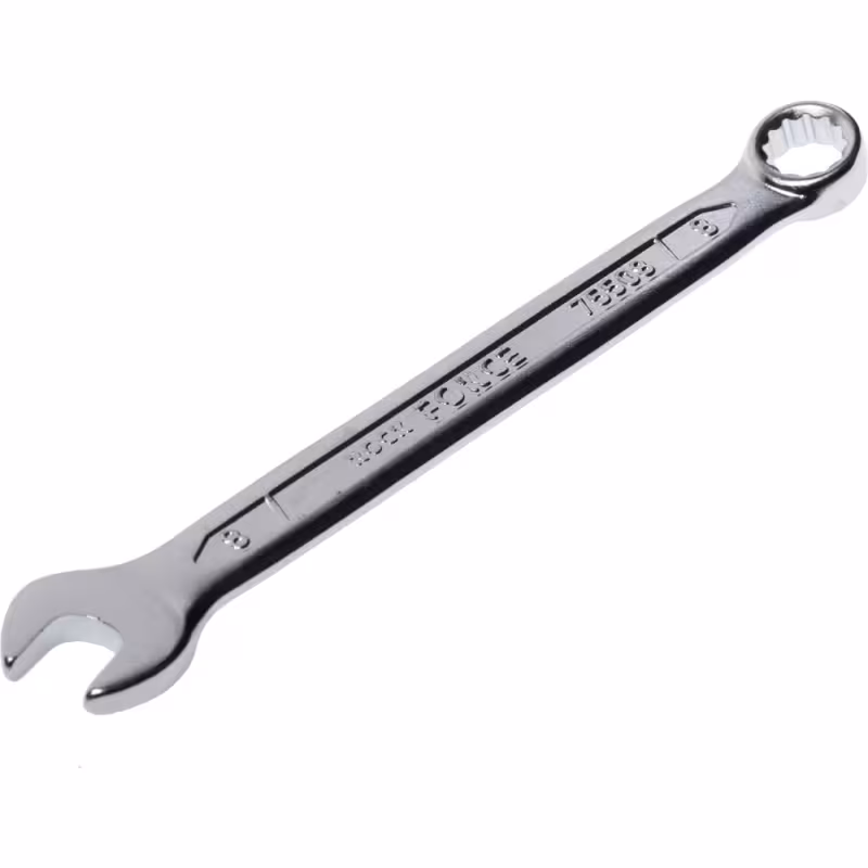 Ключ рожково-накидной RockForce RF-75508, 8 мм