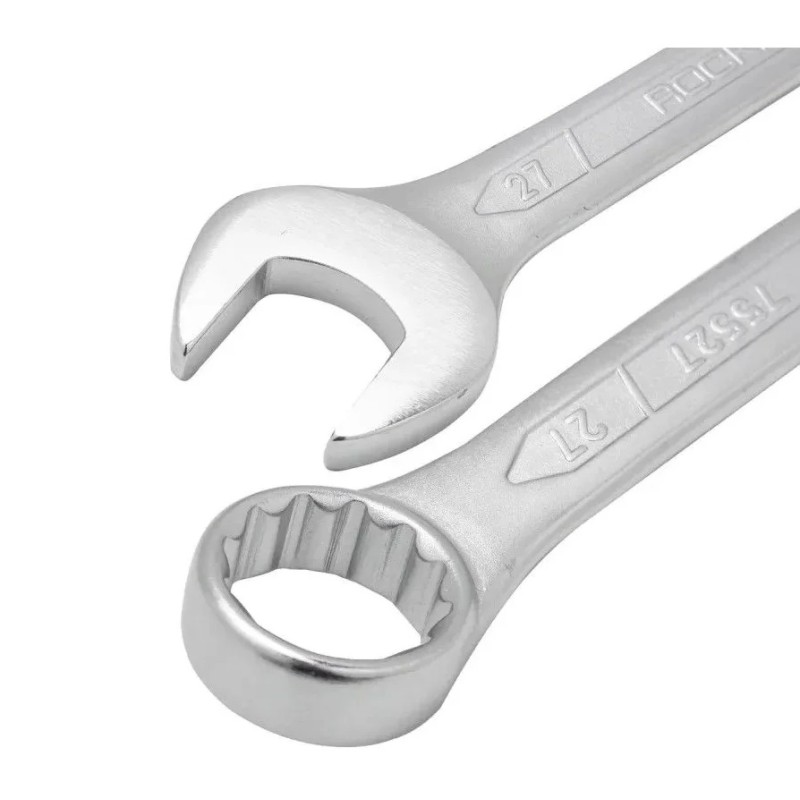 Ключ рожково-накидной RockForce RF-75527, 27 мм