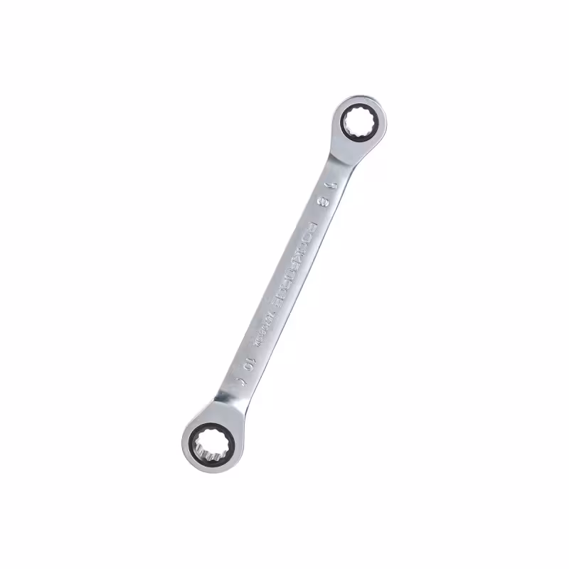 Ключ накидной трещоточный RockForce RF-7570810M, 8х10 мм