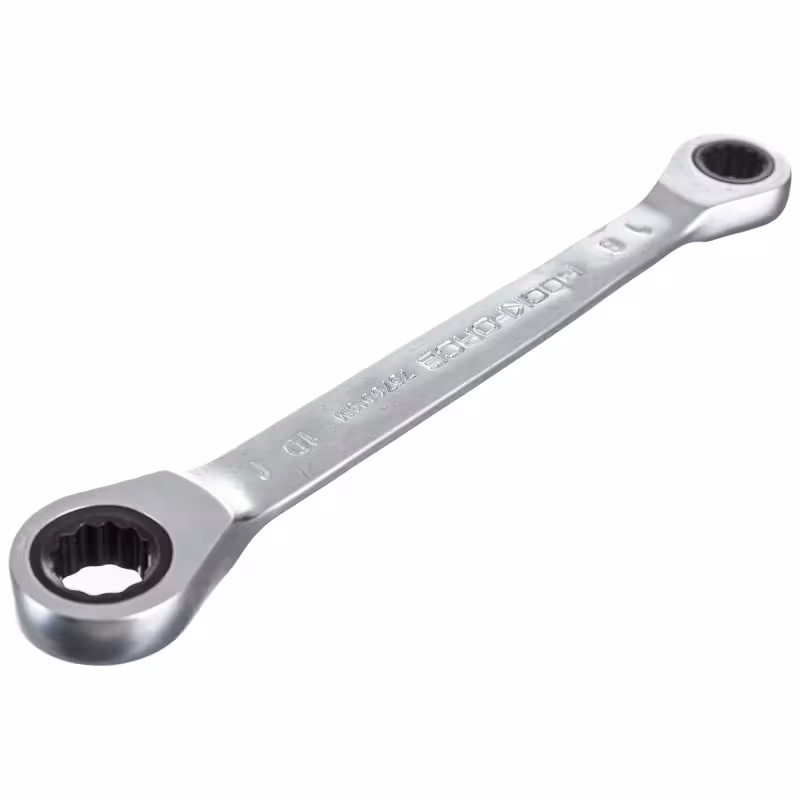 Ключ накидной трещоточный RockForce RF-7570810M, 8х10 мм