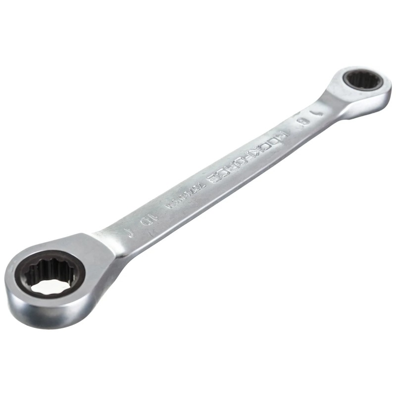 Ключ накидной трещоточный RockForce RF-7570810M, 8х10 мм