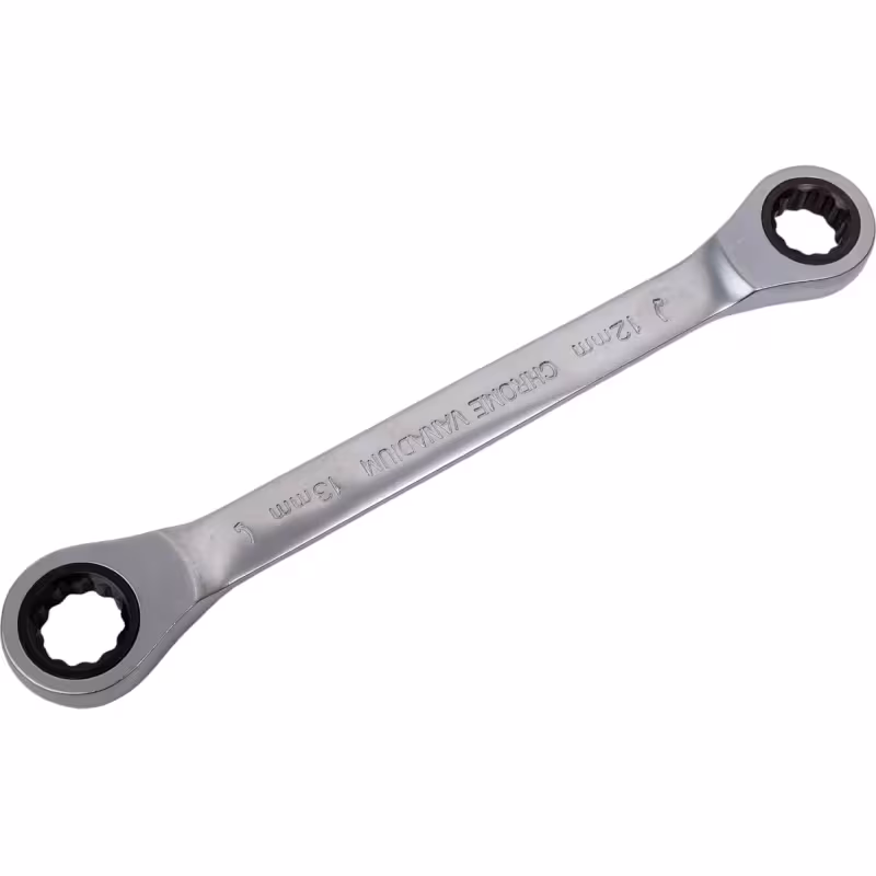 Ключ накидной трещоточный RockForce RF-7571213M, 12х13 мм