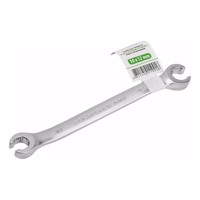 Ключ разрезной RockForce RF-7511012, 10х12 мм, 152 мм