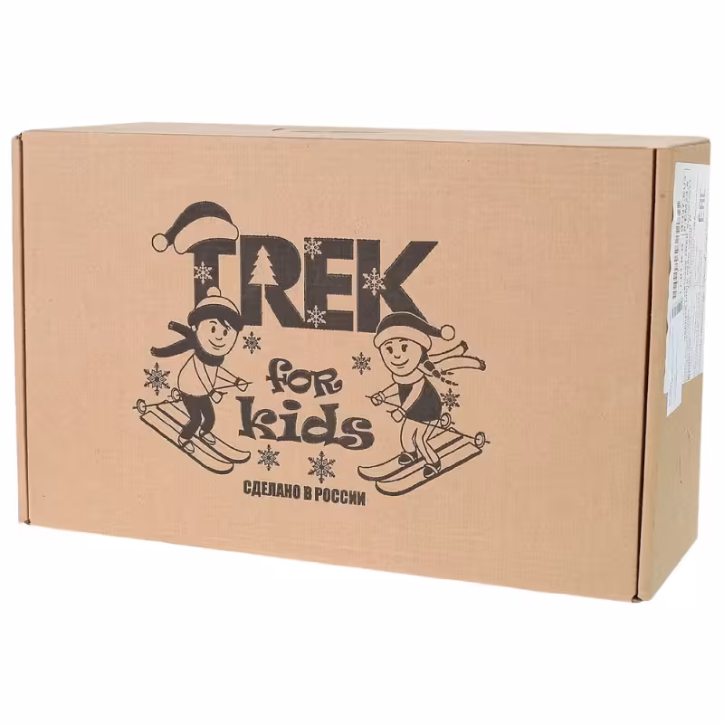 Ботинки лыжные Trek Snowrock 2 NNN, белый/синий, размер 35