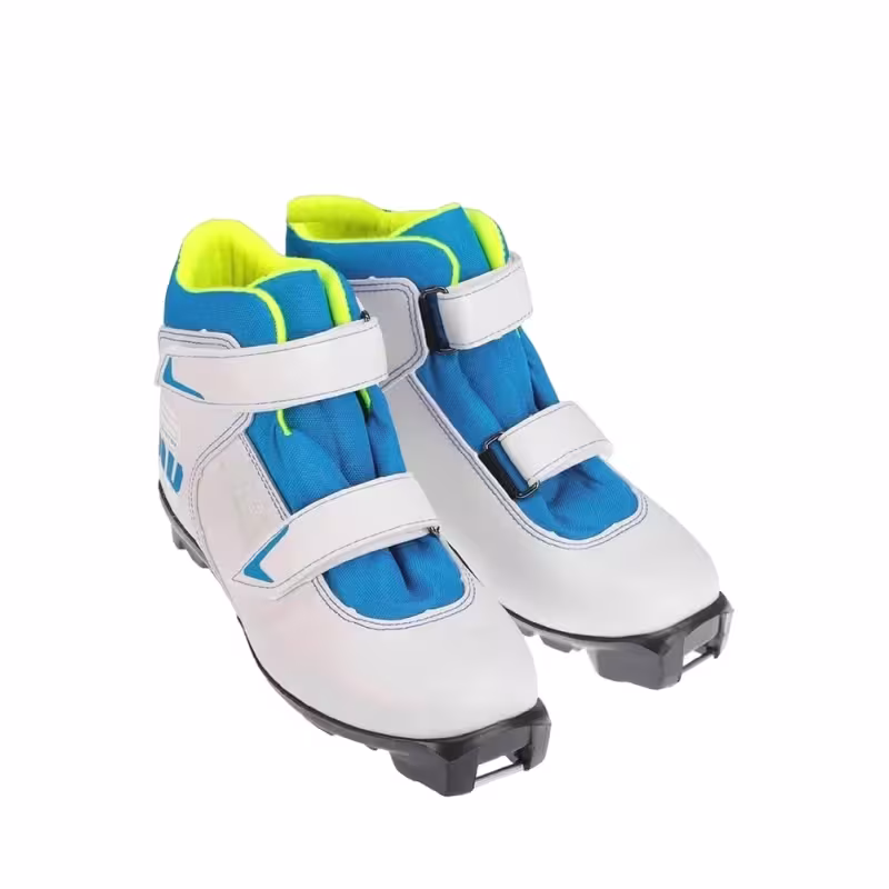 Ботинки лыжные Trek Snowrock 2 NNN, белый/синий, размер 41