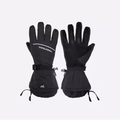 Мотоперчатки зимние Finntrail Freeride 2700 Graphite, черный, размер M