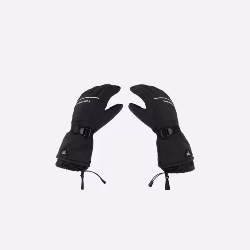 Мотоперчатки зимние Finntrail Freeride 2700 Graphite, черный, размер L