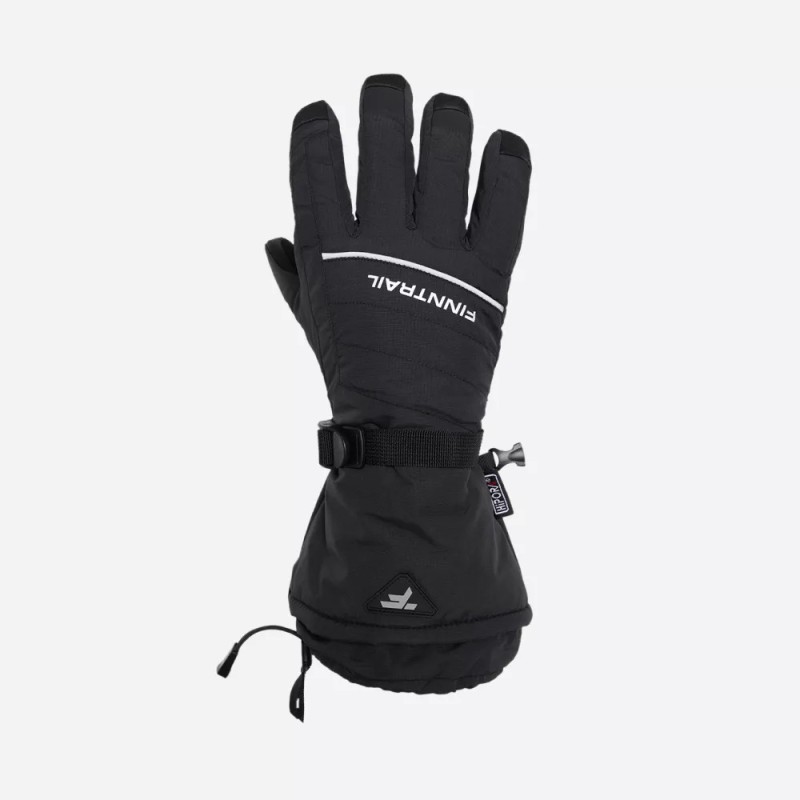 Мотоперчатки зимние Finntrail Freeride 2700 Graphite, черный, размер XL
