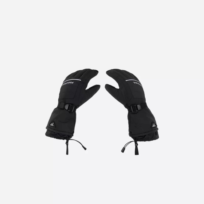 Мотоперчатки зимние Finntrail Freeride 2700 Graphite, черный, размер XL