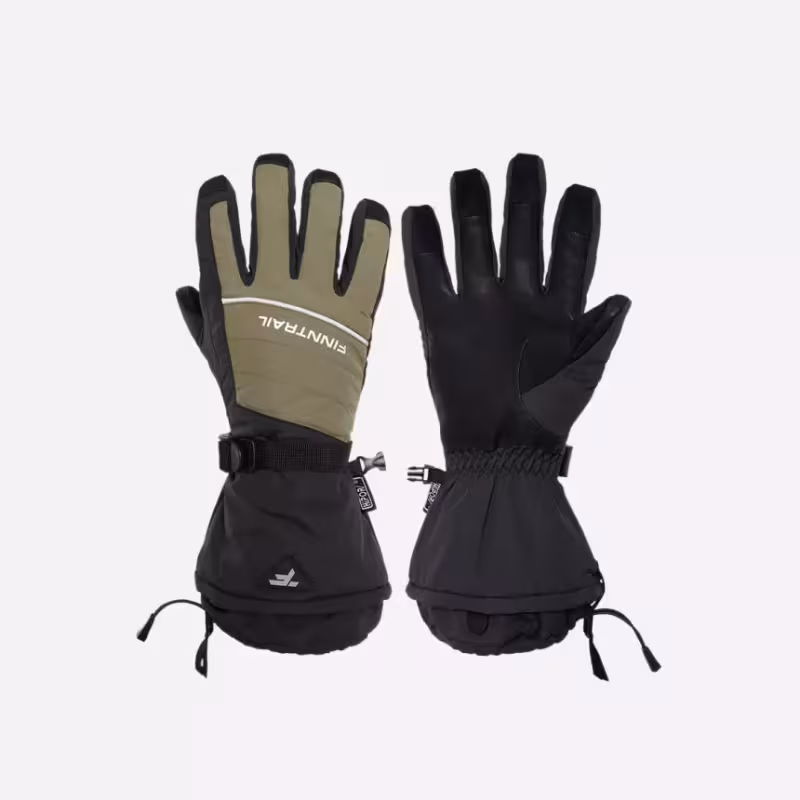 Мотоперчатки зимние Finntrail Freeride 2700 Khaki, хаки, размер L