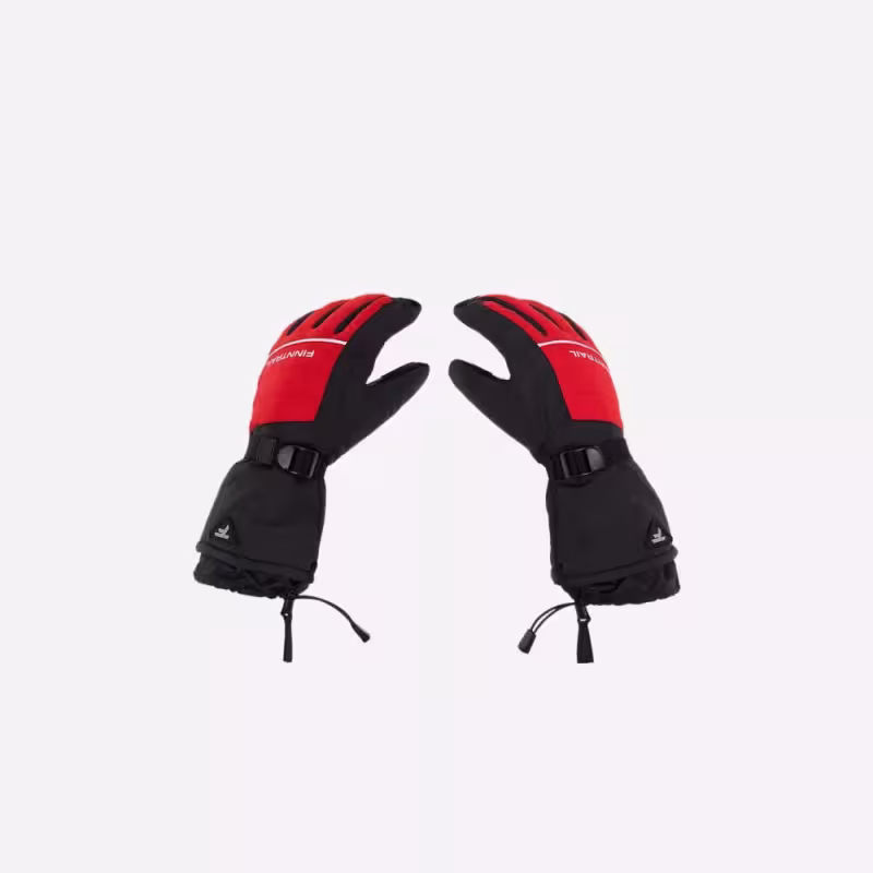 Мотоперчатки зимние Finntrail Freeride 2700 Red, красный, размер M
