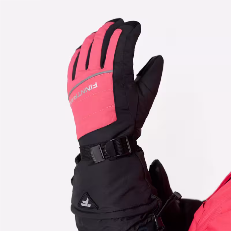 Мотоперчатки зимние Finntrail Freeride 2700 Rosy, розовый, размер S