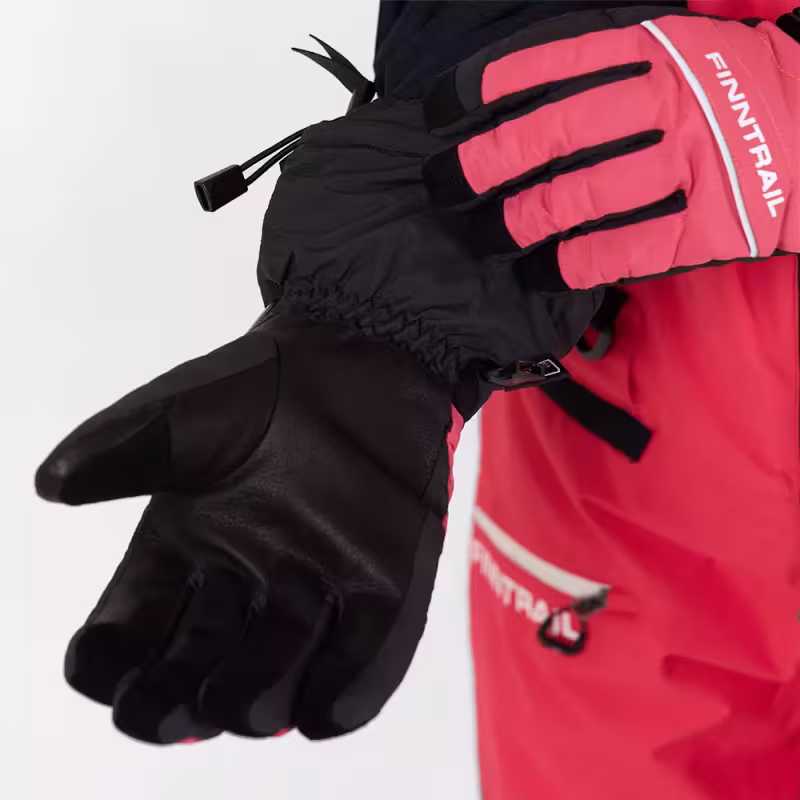 Мотоперчатки зимние Finntrail Freeride 2700 Rosy, розовый, размер S