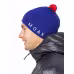 Шапка Moax Tradition Sport 23574M/72500, акрил, синий/красный, размер 58