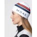Шапка Moax Race 23518M/00020, полиэстер, белый, размер 58