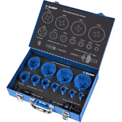 Набор биметалических коронок Зубр 29531-H11, 11 предметов