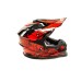 Мотошлем детский GTX 632S, черный/красный, размер М