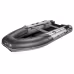 Надувная лодка ПВХ Адмирал 410, НДНД, серый