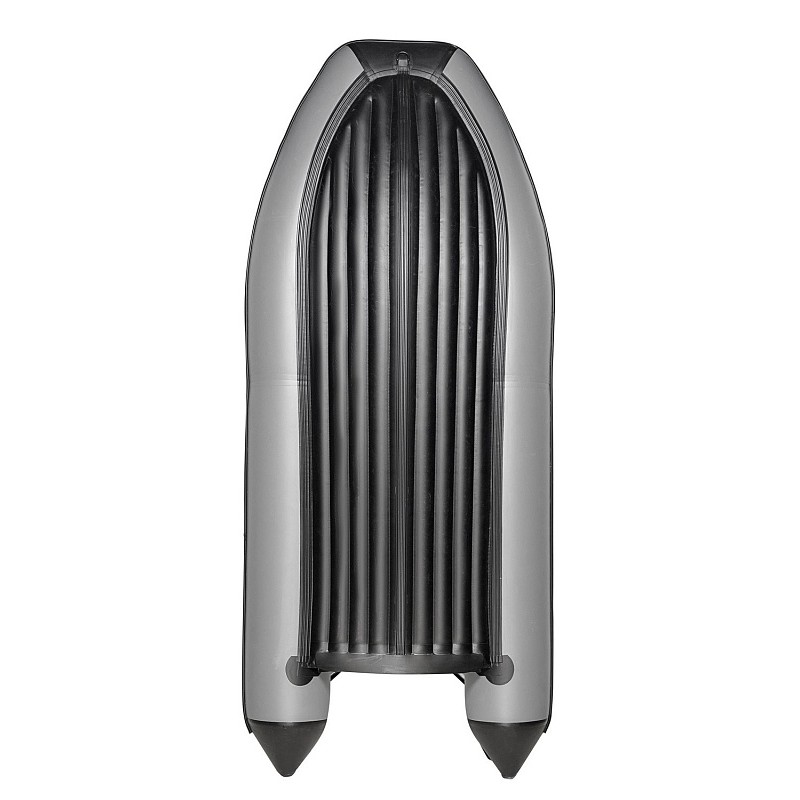 Надувная лодка ПВХ Адмирал 410, НДНД, серый