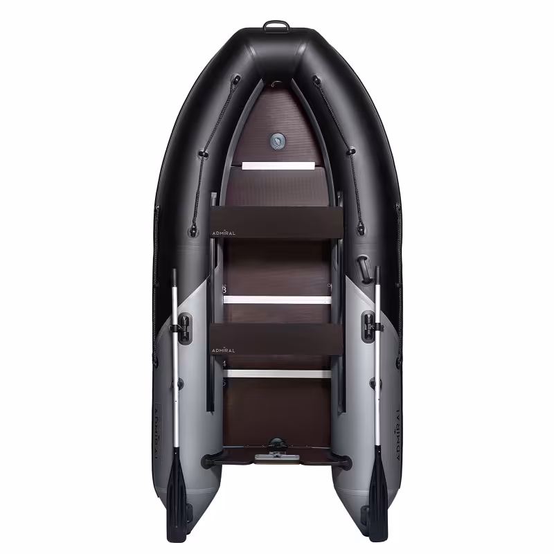 Лодка надувная ПВХ Адмирал 320 S Pro light, ОМОН коричневый