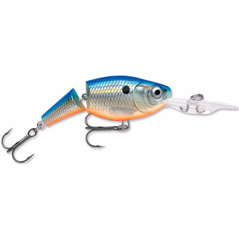 Воблер суспендер (нейтральный) Rapala Jointed Shad Rap JSR05-BSD, 5 см, 6 гр, цвет BSD