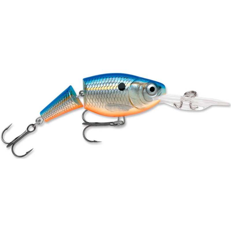Воблер суспендер (нейтральный) Rapala Jointed Shad Rap JSR05-BSD, 5 см, 6 гр, цвет BSD
