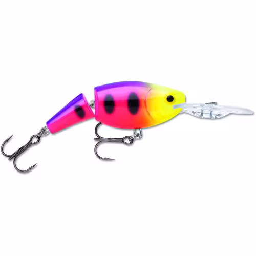 Воблер суспендер (нейтральный) Rapala Jointed Shad Rap JSR07-FPN, 7 см, 13 гр, цвет FPN