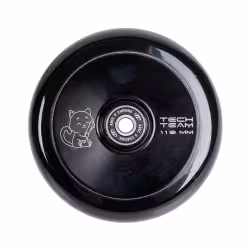 Колесо для самоката Tech Team Cat black, 110 мм, черный