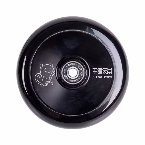 Колесо для самоката Tech Team Cat black, 110 мм, черный