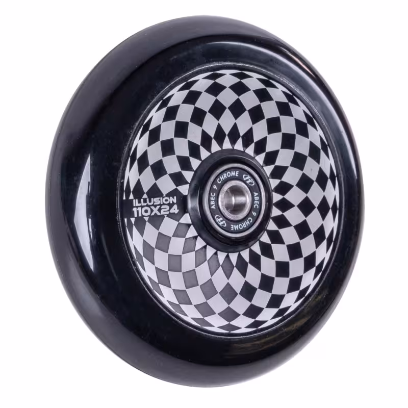 Колесо для самоката Tech Team Illusion black, 110 мм, черный