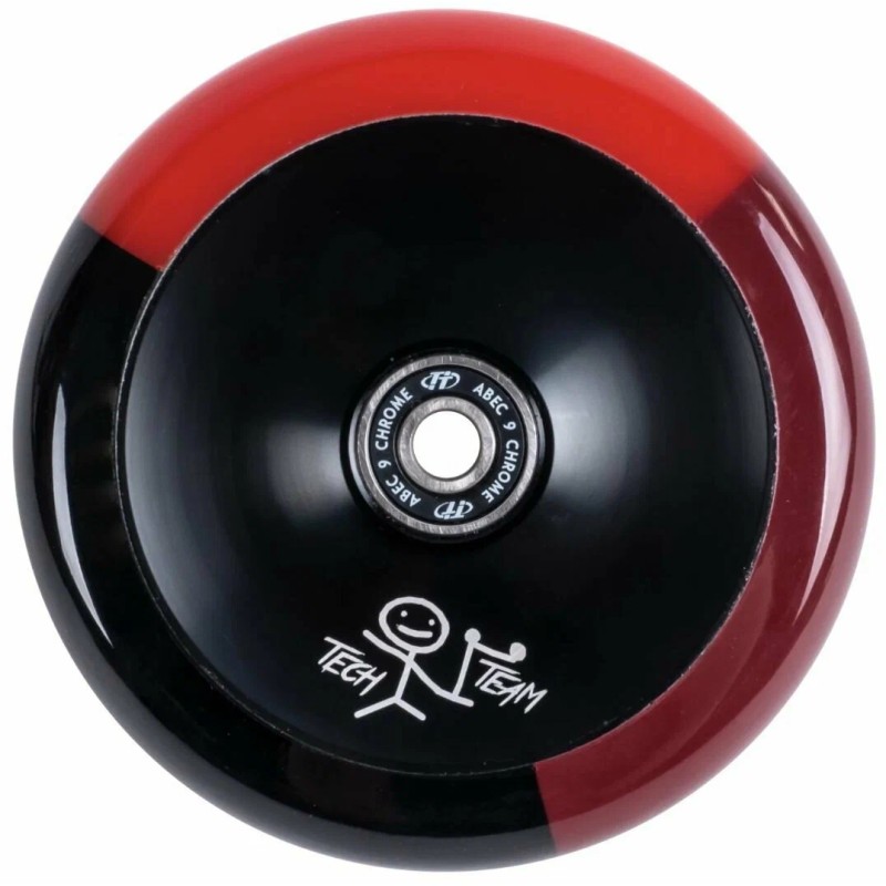 Колесо для самоката Tech Team Viola Red, 110 мм, черный/красный
