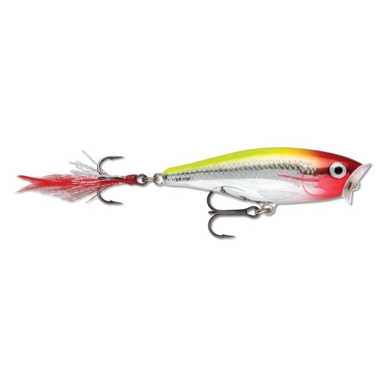 Воблер плавающий Rapala Skitter Pop 05, 5 см, 7 гр, цвет CLN