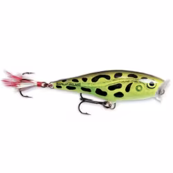 Воблер плавающий Rapala Skitter Pop 05, 5 см, 7 гр, цвет LF