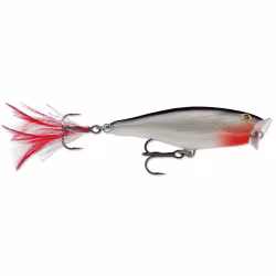 Воблер плавающий Rapala Skitter Pop 05, 5 см, 7 гр, цвет S