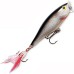 Воблер плавающий Rapala Skitter Pop 05, 5 см, 7 гр, цвет S