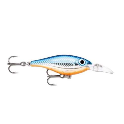 Воблер медленно тонущий Rapala Ultra Light Shad  04 ULS04-SB, 40 мм, 3 г, цвет SB