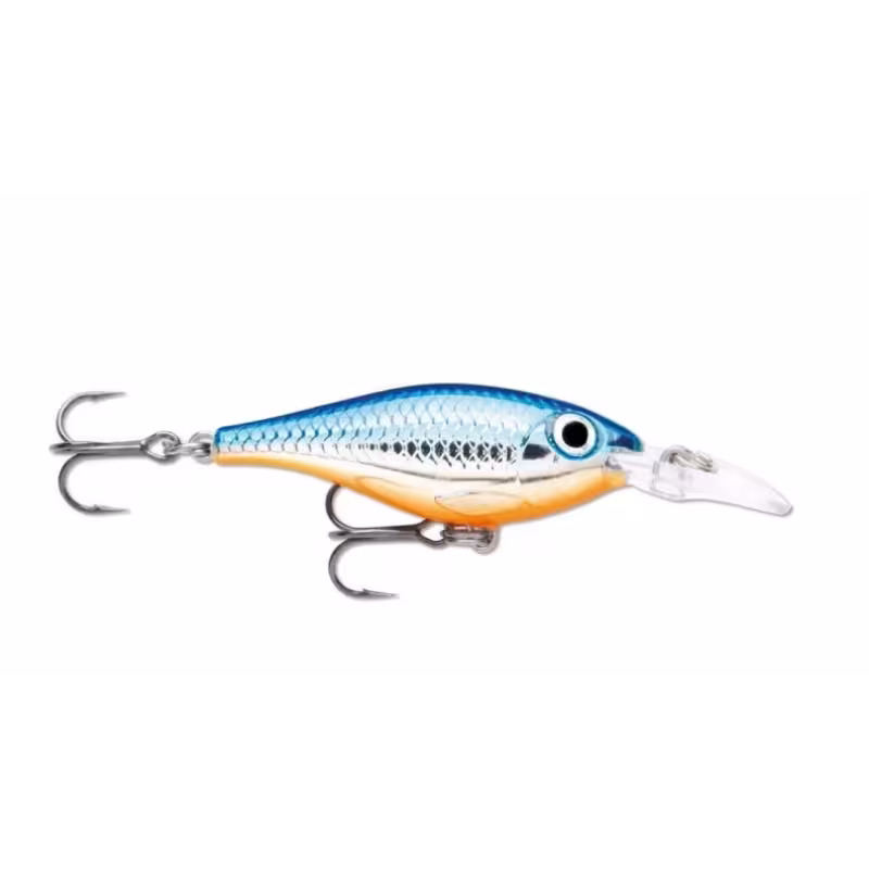 Воблер медленно тонущий Rapala Ultra Light Shad  04 ULS04-SB, 40 мм, 3 г, цвет SB