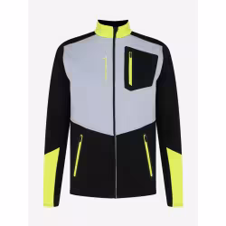 Куртка мужская Fischer Softshell Warm, черный/серый, размер 50