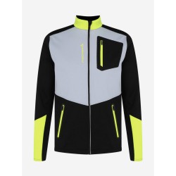 Куртка мужская Fischer Softshell Warm, черный/серый, размер 50