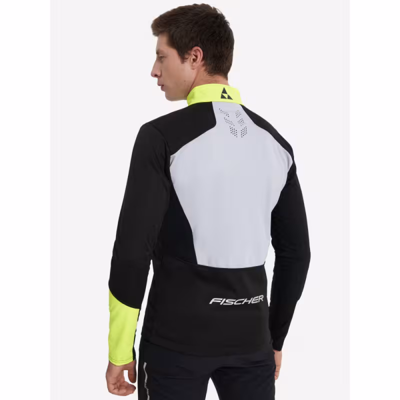 Куртка мужская Fischer Softshell Warm, черный/серый, размер 56