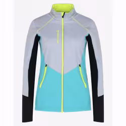 Куртка женская Fischer Softshell Warm, бирюзовый/серый, размер 44