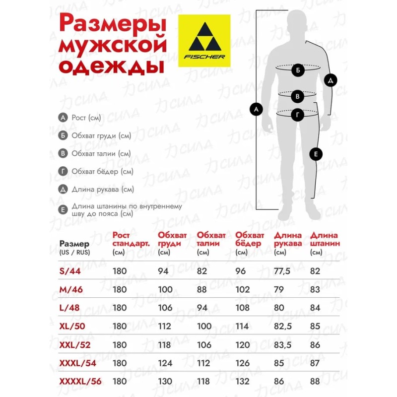 Толстовка мужская Fischer Mellow, графит, размер 50