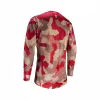 Джерси мужское Leatt Moto 5.5 UltraWeld Jersey RubyStone, полиэстер, красный/коричневый, размер L