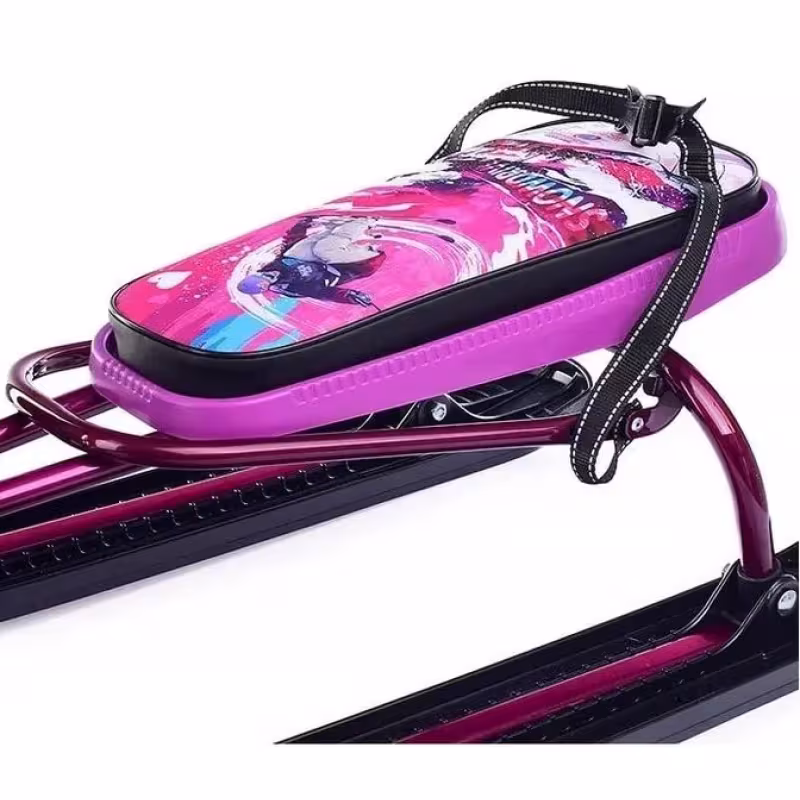 Снегокат Nika Kids Тимка Спорт 4-1 Slalom, сиреневый/черный