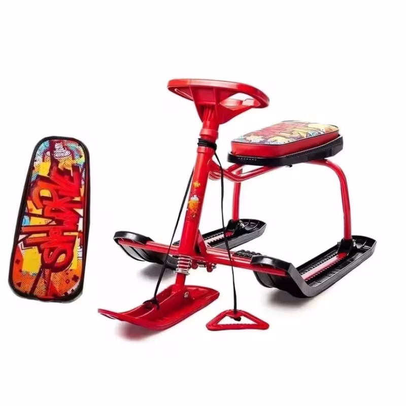 Снегокат Nika Kids Тимка Спорт Граффити, красный