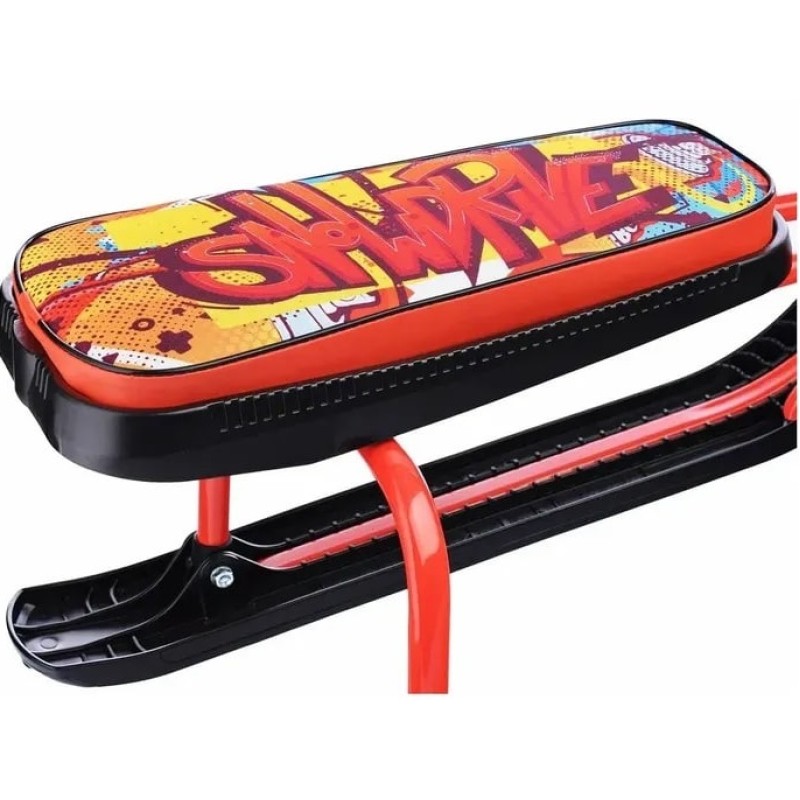 Снегокат Nika Kids Тимка Спорт Граффити, красный