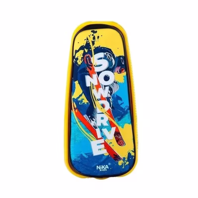 Снегокат Nika Kids Тимка Спорт 4-1 Winter Sport, желтый/черный