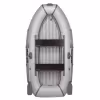 Надувная лодка ПВХ Адмирал 280T, НДНД, красный/серый
