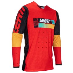 Джерси мужское Leatt Moto 4.5 Lite Jersey Red, полиэстер, красный, размер L (50)