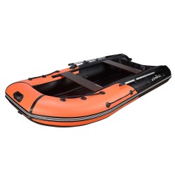 Надувная лодка ПВХ Адмирал 320 Classic LE, НДНД, красный/черный